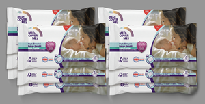 Guantes de Baño para Bebés Med-Cover con Aloe Vera y Vitamina E, Probados Dermatológicamente, Previenen Erupciones y Humectan la Piel - Product Image 3