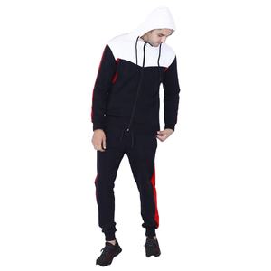 Ropa deportiva personalizada de alta calidad para hombre, chándal de algodón y poliéster a prueba de viento y transpirable, chándal estampado - Product Image 5
