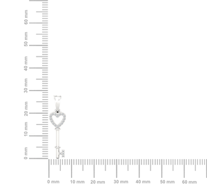 จี้เพชรโมอิส0.23ct อิสซาไนท์ทำด้วยมือสีเงิน925จี้และเสน่ห์ที่เป็นเอกลักษณ์ - Product Image 4