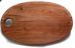 Tabla de cortar de madera maciza hecha a mano para cortar verduras, frutas y carne de forma segura disponible a precios al por mayor - Product Image 2