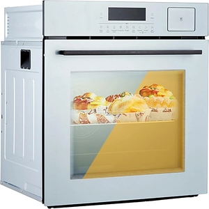 Horno de vapor empotrado de 24 pulgadas con convección y horneado, potente horno eléctrico de 3000W - Product Image 1