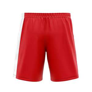 Short personnalisé pour hommes de High Street 100% Polyester solide taille élastique décoration brodée Service OEM tricoté - Product Image 3