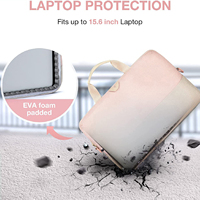 Maletín portátil personalizado para ordenador portátil de oficina, bolso de mano para ordenador portátil para viajes de oficina de negocios