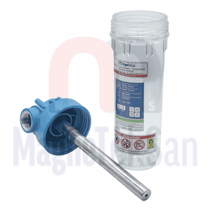 Sistema de Filtro Magnético Líquido Industrial Magneteksan, Alta Intensidad, Grado N35, Neodimio, Acero Inoxidable, Magnético para Tuberías - Product Image 1