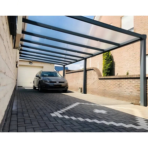 Cadre en aluminium Port de voiture Garage de voiture Extérieur <span class=keywords><strong>Carport</strong></span> Canopy Carports pour l'emballage de la voiture - Product Image 1