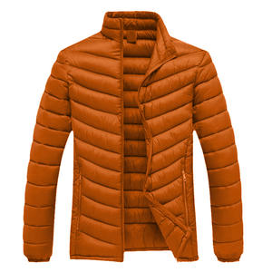 Vestes d'hiver décontractées en duvet de neige personnalisées en gros coupe-vent pour hommes Manteaux matelassés avec doublure en fourrure polaire Capuche Vêtements d'extérieur - Product Image 2