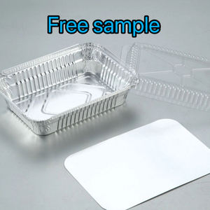 225x177x30mm 930ml Plateaux en aluminium jetables pour la cuisson Barbecue Grill Conteneurs en aluminium pratiques et recyclables - Product Image 5