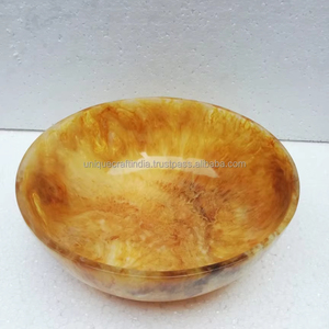 Juego de cuencos y cucharas de resina epoxi, respetuoso con el medio ambiente y duradero, con acento metálico, la mejor calidad, 2025 - Product Image 2