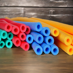 Tuyau en mousse EPE léger, écologique, biodégradable et recyclable, coloré, pour isolation thermique, étanche et amortissant les chocs - Product Image 1