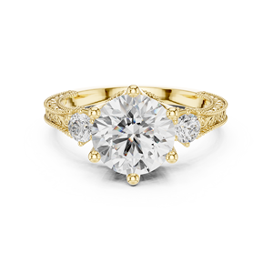 14K Teardrop Shape <b>Crystal</b> Diamond <b>Ring</b> Elegant Party Wear - Product Image 5