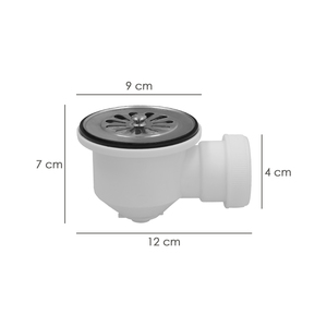 Valvola per Piatto Doccia 1 1/2" con Sifone di Scarico da 0,5 mm - Product Image 2