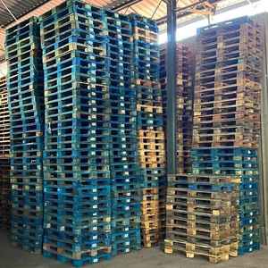 Paleta de Madera Resistente ISPM 15, Paleta de Madera de Exportación Tratada Térmicamente para Logística y Almacenamiento - Product Image 6