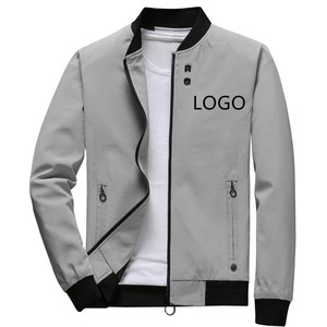 Wholesale Customized High Quality Men's Bomber <b>Jacket</b> New Nylon Cheap Lightweight Windbreaker Bomber <b>Jacket</b> - Product Image 1