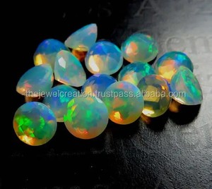 6mm Natural etíope Welo ópalo facetado redondo calibrado piedra preciosa suelta venta al por mayor piedra semipreciosa para la fabricación de joyas en línea - Product Image 2