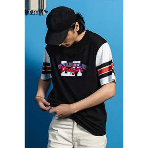 เสื้อยืดผู้ชายขายส่ง ผ้าฝ้าย 100% ระบายอากาศได้ดี จากโรงงานโดยตรง 810 - Product Image 2