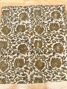 Tela ligera de algodón con estampado de bloques a mano, Material Cambric hecho a mano para vestidos de mujer, decoración del hogar para bolsos y niños - Product Image 5