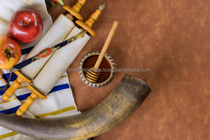 งานฝีมือขัดเงาแบบฮอร์น kudu shofar Horn ของอิสราเอลคลาสสิก - Product Image 4