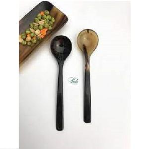 Cuchara Artesanal de Cuerno de Búfalo Natural, de Origen Ético, Utensilio Duradero, Ideal para Servir Ensaladas, Miel, Especias y Caviar - Product Image 4