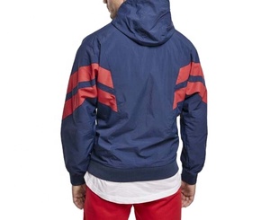 <b>Men</b> Casual Outdoor Hooded Windbreaker <b>Jacket</b> With Zipper Custom Sportswear Breathable Windproof Nylon Windbreaker <b>Jacket</b> - Product Image 2