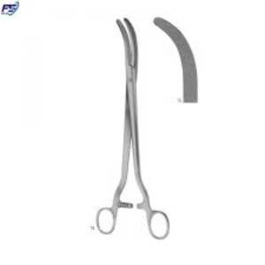Forceps d'hystérectomie péritonéale WERTHEIM 22cm 23cm Acier inoxydable allemand par SurgiRight Instrument - Product Image 6