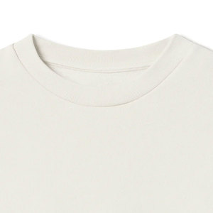 450GSM coton coupe ample surdimensionné col rond polaire sweat unisexe coupe ample polaire sweat coton biologique - Product Image 6