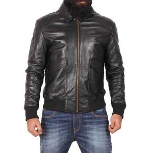 New Style Best Quality Custom Logo Leather <b>Jackets</b> New Design Genuine Leather <b>Jackets</b> High Quality Leather Winter <b>Jacket</b> - Product Image 1