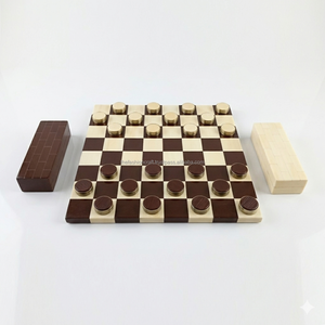 Juego de Ajedrez de Resina Hecho a Mano de Lujo con Incrustaciones de Anillos de Latón, Kit de Ajedrez Internacional Premium para Decoración del Hogar, Fiestas y Regalos - Product Image 6