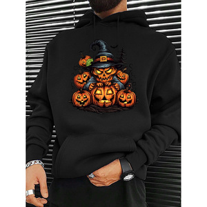 Pull-over de loisirs d'automne/hiver pour hommes, tricots et sweatshirts standard d'une couleur fabriqués en Chine - Product Image 1