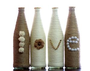 Jute and Sea Grass Modern Look <b>Bottle</b> Elegant <b>for</b> Home Hotel Decor Usage Standard Quality Jute <b>Wine</b> Price Jute <b>Bottle</b> - Product Image 1