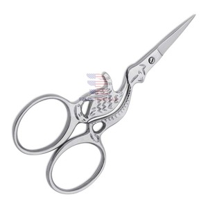 Ciseaux fantaisie à broderie Poignée ergonomique Lames tranchantes Ciseaux à cuticules - Product Image 2