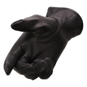 JNM Safety Gants de pilote en cuir pour hommes 100% Pakistan de haute qualité en cuir de daim - Product Image 3