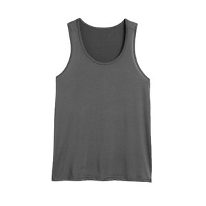 Camiseta sin mangas de gimnasio para hombre Mark's Top Pick 2025, 100% algodón, con aberturas amplias en los brazos, transpirable, estilo casual, color liso, 160g - Product Image 6