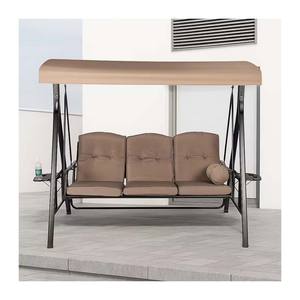 Best Price Modern Design <b>Outdoor</b> Double <b>Swing</b> <b>Chair</b> Quality Stainless Steel Furniture Factory Wholesale Stock for Great - Product Image 2