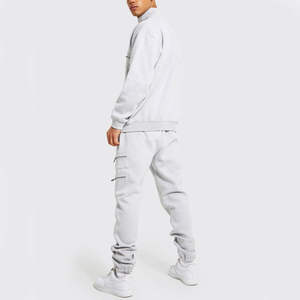 ชุดวอร์มสำหรับผู้ชายแบบมีซิปสำหรับฤดูหนาวชุดวอร์มเล่นกีฬาของคุณเอง - Product Image 5