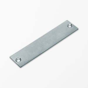 Piastra di montaggio da avvitare 110x25x2,5mm - Product Image 1