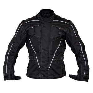 Veste de Moto Personnalisée pour Homme Textile Cordura Imperméable avec Caractéristique Coupe-Vent Style Course de Rue pour Moto Motards - Product Image 5