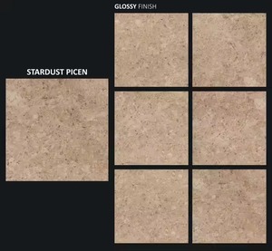 Stonelia Crema 800x800mm Porcelaine 80x80cm Carreaux Polis Marbre Gris Cap Vert - Product Image 2
