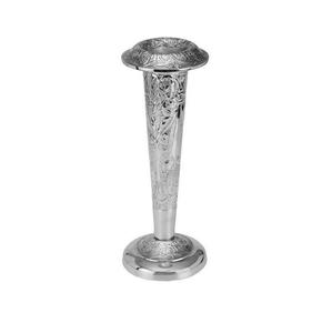 Jarrón de Mesa Moderno Hecho a Mano, Estilo Floral de Metal Pequeño para Decoración de Bodas y Hogar, Flor de Hierro Costera, Decoración de Aluminio para Bodas - Product Image 4