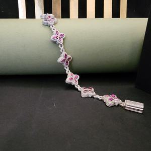 Bracelet en or massif 14 carats avec un design exclusif et pour cadeau. - Product Image 1