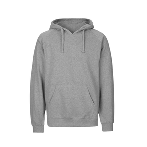 Sudadera con capucha gris claro para hombres y mujeres Top nuevo 100% algodón polar suave Unisex con cálido invierno Casual Streetwear Top con capucha - Product Image 1