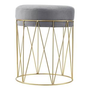 Most Trending Style <b>Small</b> Black Seat Metal Ottoman Sitting <b>Stool</b> Home Hotel Villas Decorative Furniture Ottoman <b>Stool</b> In Puff - Product Image 6