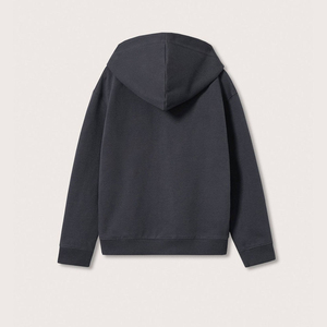 Venta al por mayor de sudaderas con capucha de mezcla de algodón Logo Ropa de hombre Sudaderas con capucha en relieve Fabricante Transpirable Precio al por mayor Sudaderas con capucha en relieve - Product Image 5