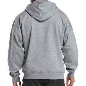 Sudadera con Capucha Personalizada al por Mayor para Hombre, 100% Algodón Orgánico, Lisa, Informal, con Impresión de Logotipo, Unisex, Talla Grande, Bordada - Product Image 6