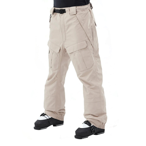 Pantalon de snowboard unisexe à fermeture éclair et poignets élastiques, design personnalisé, taille, séchage rapide, imperméable, coupe-vent, respirant, sports de plein air - Product Image 1