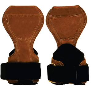 Nouvelles poignées de main en cuir de vache sans trou, antidérapantes, pour la remise en forme, l'entraînement en salle de sport, les sports - Product Image 1