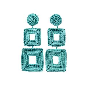 Meilleures ventes Boucles d'oreilles pendantes perlées pour femmes Accessoire de mode à forte demande pour offrir Prix de l'exportateur indien - Product Image 1