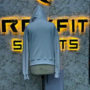 Sweat à capuche zippé de haute qualité avec logo personnalisé, imprimé numériquement, 100% coton, fabriqué en usine, prix abordable, pour hommes - Product Image 2
