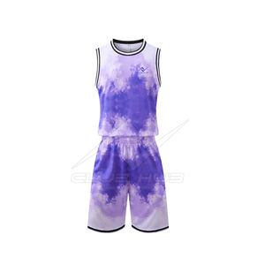 Nouveau style d'uniforme de basket-ball sans manches avec design respirant Nouvel ensemble de basket-ball - Product Image 1