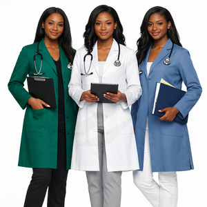 Blouse de laboratoire pour étudiants en médecine, uniforme professionnel d'hôpital, fabricant sur mesure - Product Image 6
