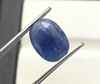 Saphir naturel | Saphir en vrac | 13.5X10X6.5mm | Saphir bleu de Ceylan pour bague de fiançailles 5.40 Cts